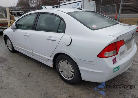 2009 Honda Civic Hybrid from USA, damaged, VIN JHMFA36259S002523
